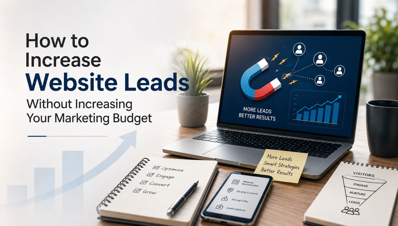 How to Increase Website Leads Without Increasing Your Marketing Budget